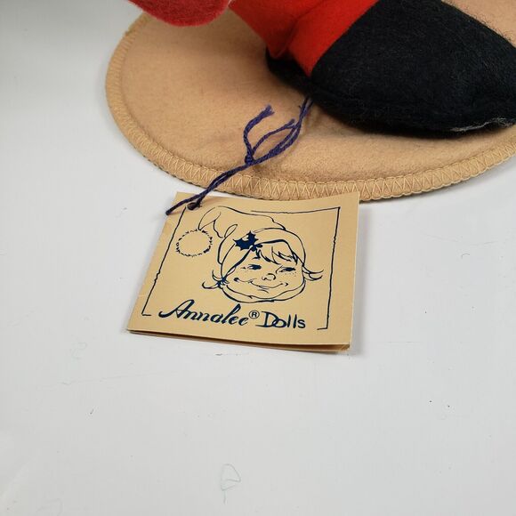 Annalee Dolls 12" Santa w/Stocking 1990 Christmas 5486 - Picture 12 of 16